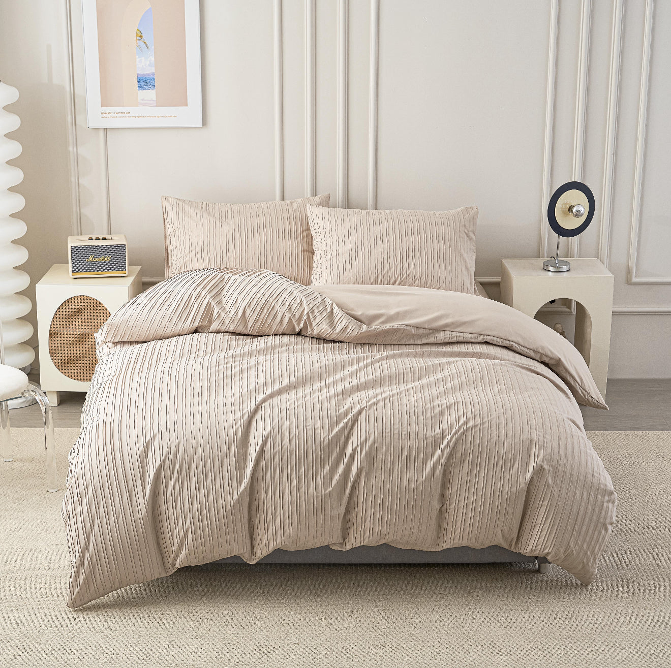 Premium posteljina vvi beige