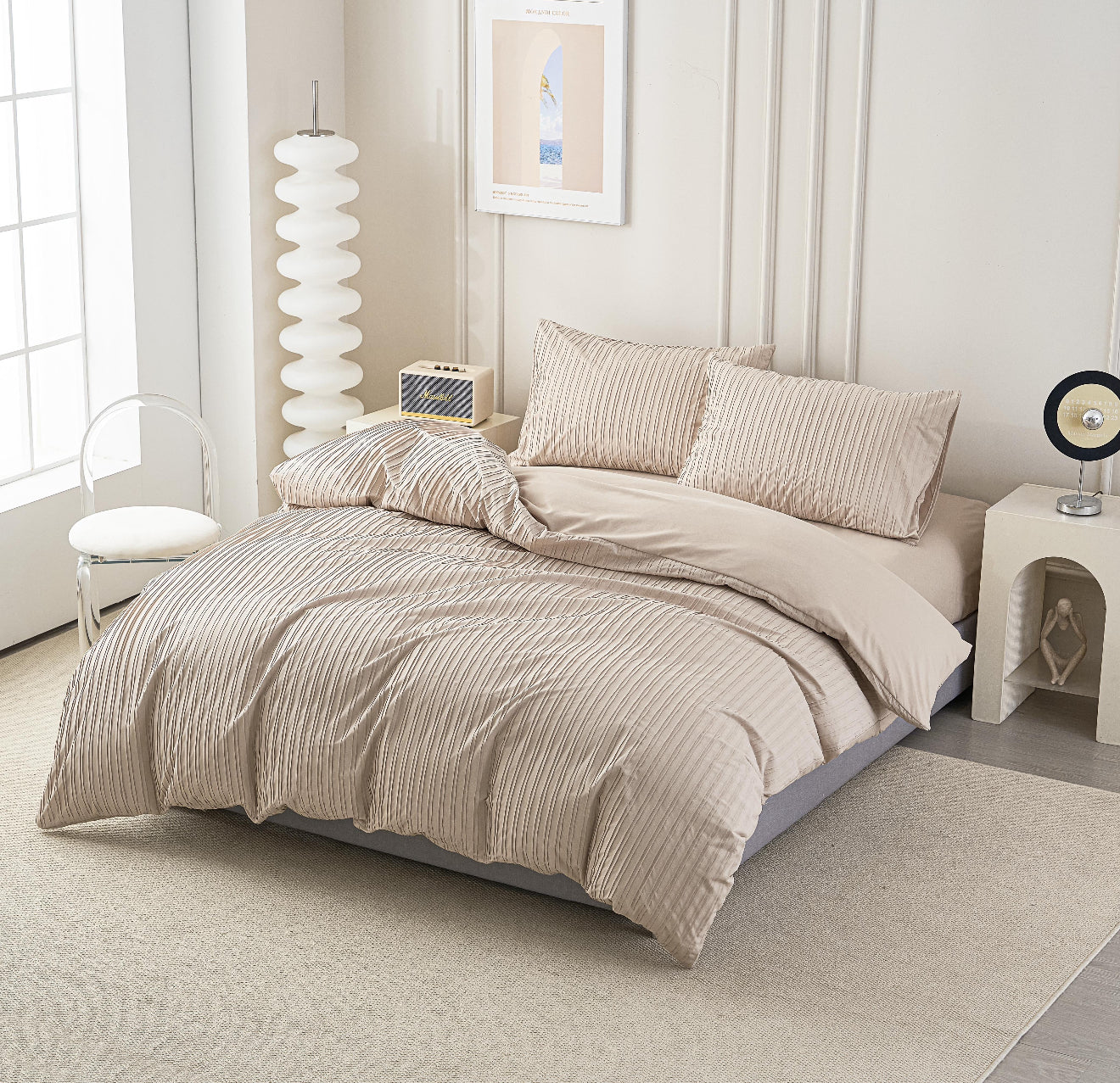 Premium posteljina vvi beige