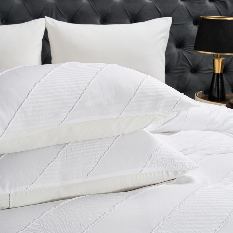 premium posteljina D bela
